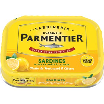 Sardines Parmentier Citron - 135g