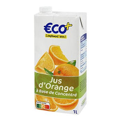 Jus d'orange ABC Eco + Brique - 1L