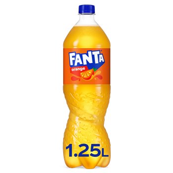 Soda Fanta orange bouteille - 1.25L