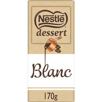 Chocolat Pâtissier Nestlé Dessert Blanc - 170g