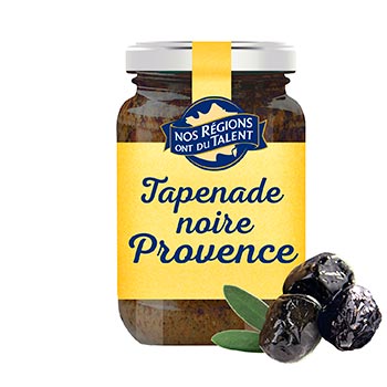 Tapenade olives noires NRT 90g