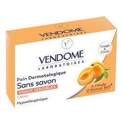 Pain Dermatologique VENDOME peaux sensibles Abricot - 100g