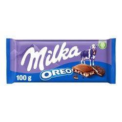 Tablette chocolat Milka Chocolat au lait/Oreo - 100g
