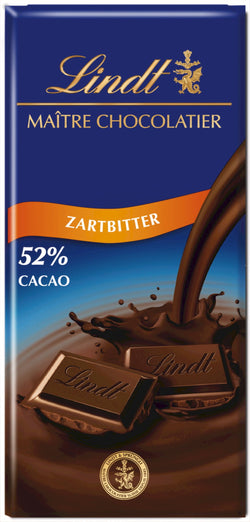 Tablette de chocolat noir Lindt 100g