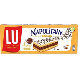 Gâteaux fourrés Napolitain LU Chocolat - 180g