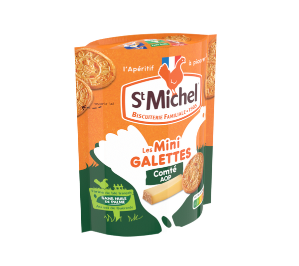 Les minis galettes Saint Michel Comté - 100g