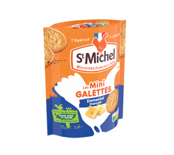 Les Mini Galettes Saint Michel Emmental - 100g