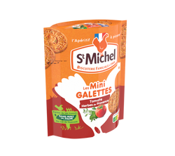 Les Minis Galettes Saint Michel Tomates herbes de provence 100g