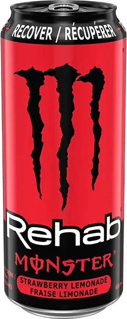 Monster Rehab Strawberry Lemonade 473ml