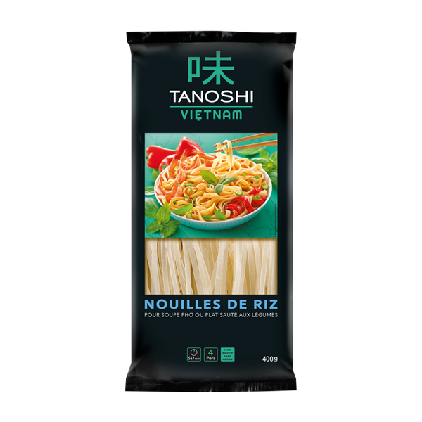 Nouilles de riz Tanoshi 400g