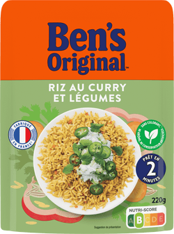 Riz Curry Ben's original Express 2mn - 220g