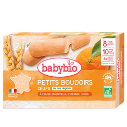 Petits Boudoirs Babybio Bio - Orange Douce - 120g