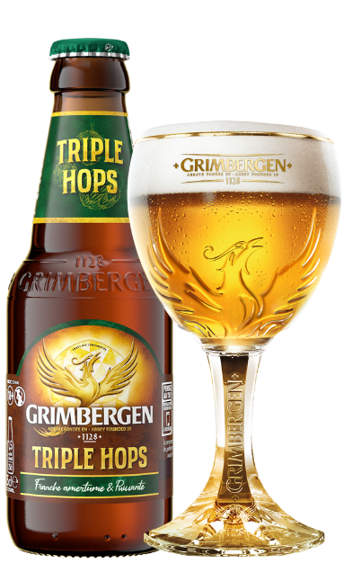 Bière blonde Grimbergen Triple Hops 25cl