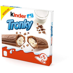 Biscuits fourrés Kinder Tronky Chocolat au lait - x5 - 90g