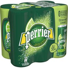 Perrier aromatisée Citron vert 33cl