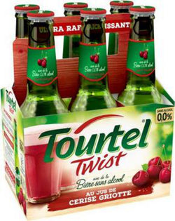 Bière sans alcool Tourtel Twist Cerise - 0.0% - 6x27,5cl