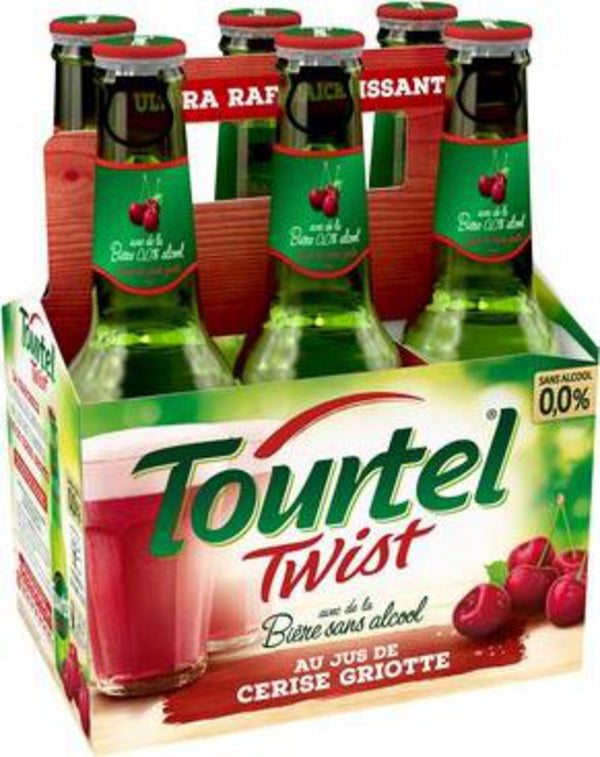 Bière sans alcool Tourtel Twist Cerise - 0.0% - 6x27,5cl