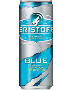 Eristoff 25cl Blue blik