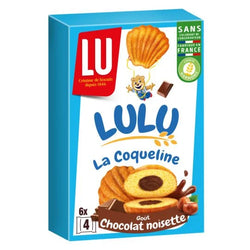 Lulu la Coqueline Goût Chocolat Noisette - LU - 165 g