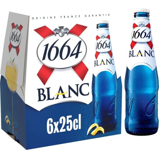 Bière blanche 1664 6x25cl