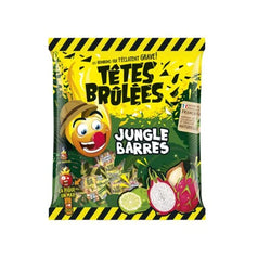 Bonbons Têtes Brulées Jungle Barre - 150g