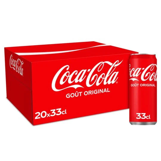 Coca-Cola 33cl x 20