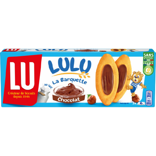 Biscuits barquette Lu Chocolat 120g