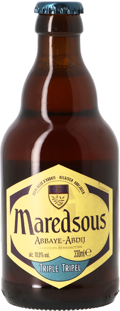 MAREDSOUS bière abbaye triple 10% 33cl