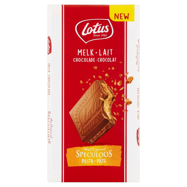 Chocolat au lait Lotus fourrée à la pâte de spéculoos - 180g