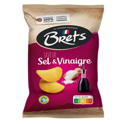 Bret's Chips sel et Vinaigre 125g
