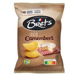 Brets Chips Camembert 125g