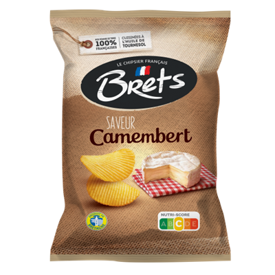 Bret's Chips Camembert 125g
