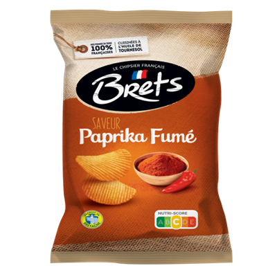 Brets Chips Paprika 125g