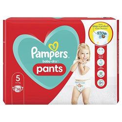 Culottes Pampers Baby Dry Taille 5 -x38