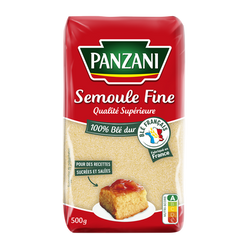 Semoule de blé fine PANZANI - 500g