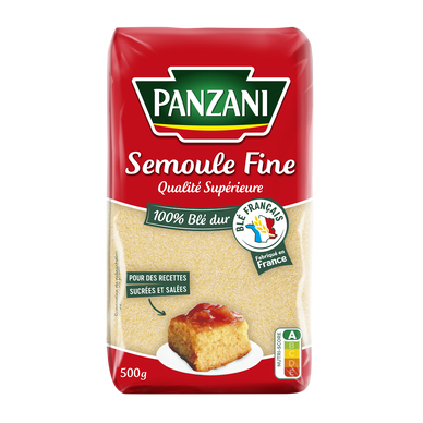 Semoule de blé fine PANZANI - 500g