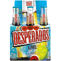 Bières blonde Desperados Lime - 6x33cl