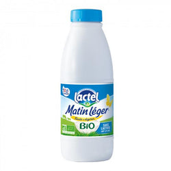 Lactel Lait Bio Matin Léger Sans lactose - 50cl