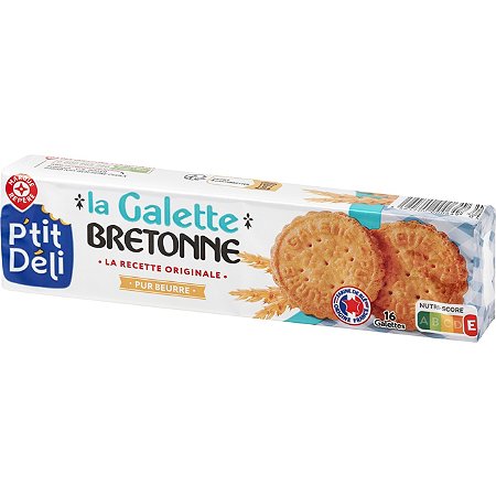 Galettes Bretonnes P'tit Déli Pur beurre - 125g