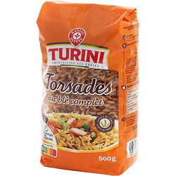 Pâtes torsettes Turini Blé complet - 500g