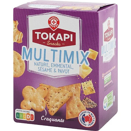 Tokapi Assortiment crackers 85g