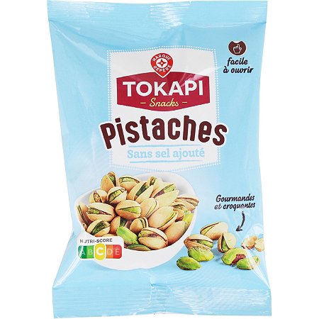 Pistaches non salées Tokapi 125g