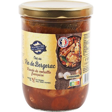 Coq au Vin de Bergerac Nos Régions ont du Talent 750g