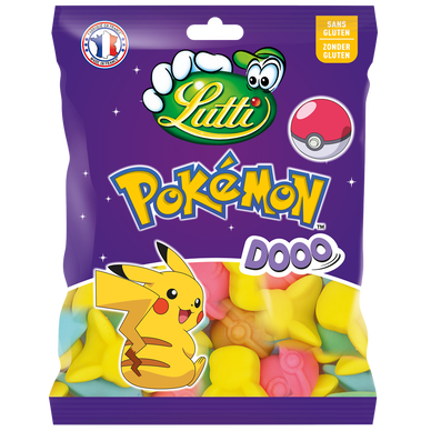 Bonbons gélifiés Lutti Pokémon Doo - 300g