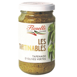 Tapenade d'Olives vertes Les Tartinables Florelli 190g