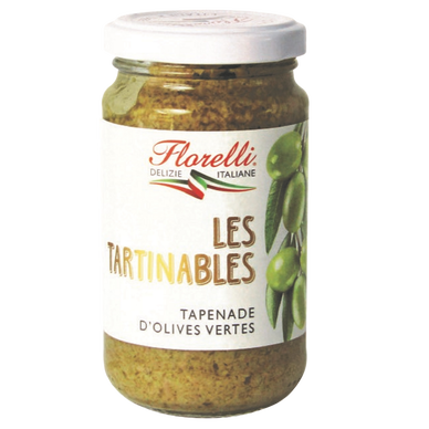 Tapenade d'Olives vertes Les Tartinables Florelli 190g