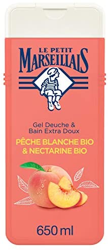Gel Douche Le Petit Marseillais Peche nectarine bio - 650ml