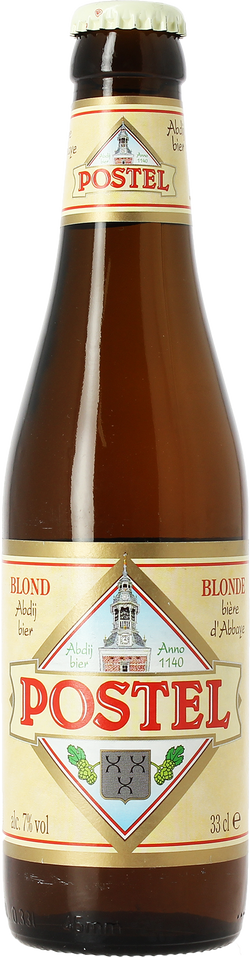 POSTEL bière abb. blonde 7,0%vol 33cl