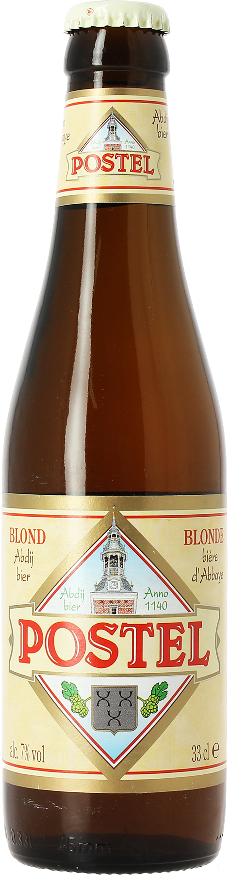 POSTEL bière abb. blonde 7,0%vol 33cl