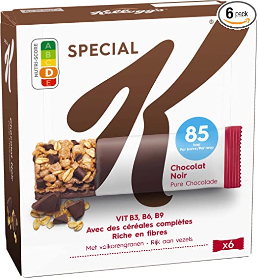 Barres céréales Special K Kellogg's Chocolat - 6x21,5g